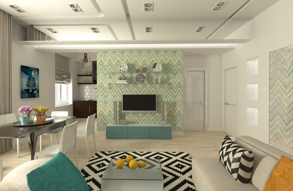 Обложка проекта: Private apartment in Moscow. Metallurgov str.