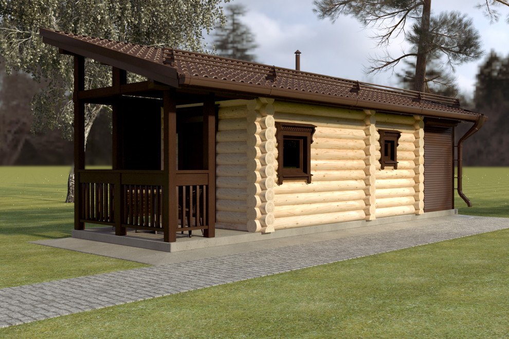 Баня - хозблок