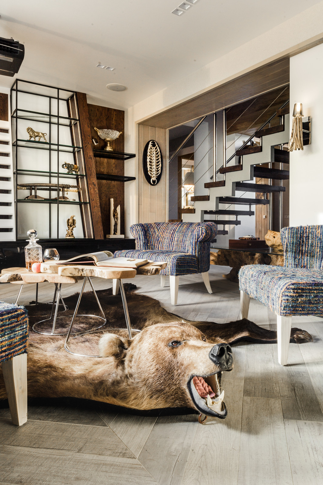 Дом охотника в современном стиле