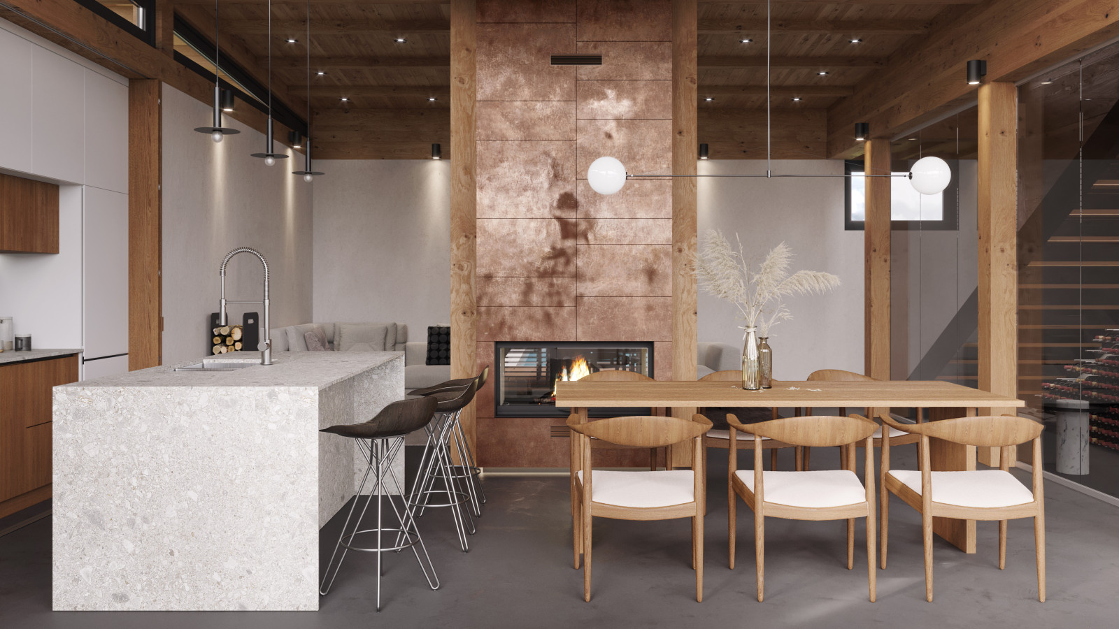 Дизайн проект частного дома в с. Лесники