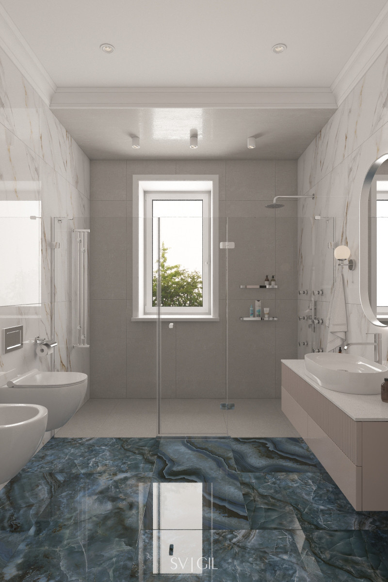 Современный интерьер коттеджа