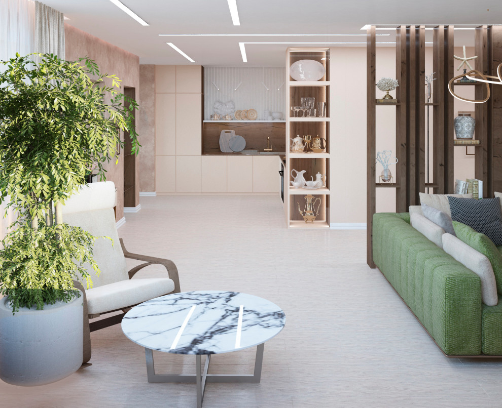 Загородный дом в светлых тонах