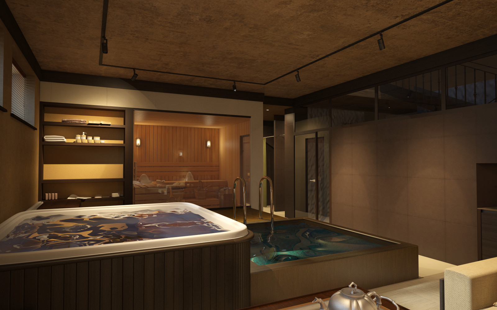 СПА загородного дома