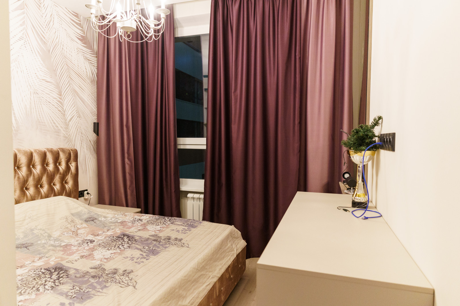 Дизайнерский ремонт в ЖК Символ. 68м2