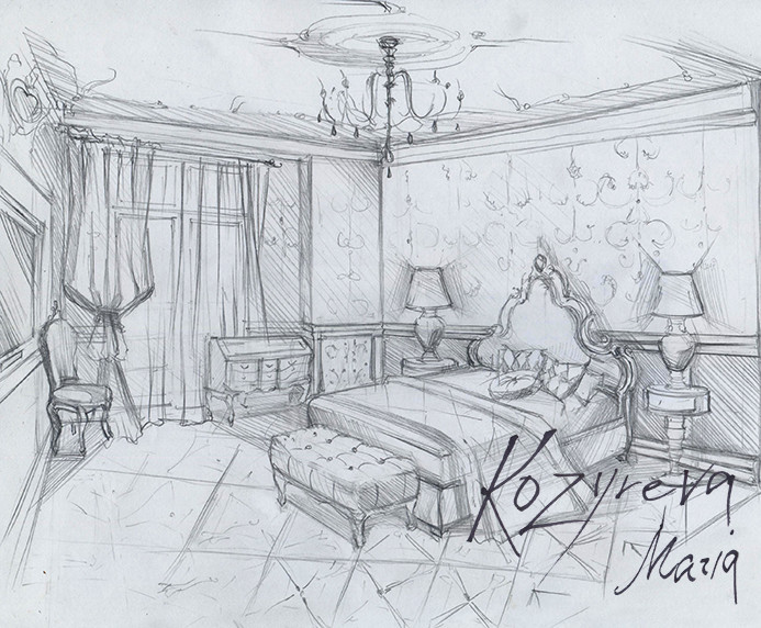 Обложка проекта: классика. ручная графика