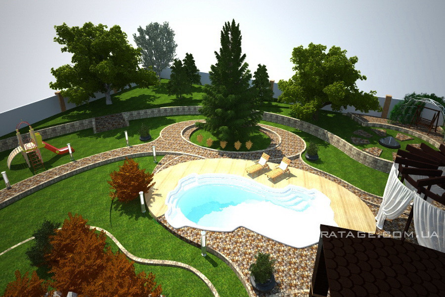 Ландшафт Новомосковск