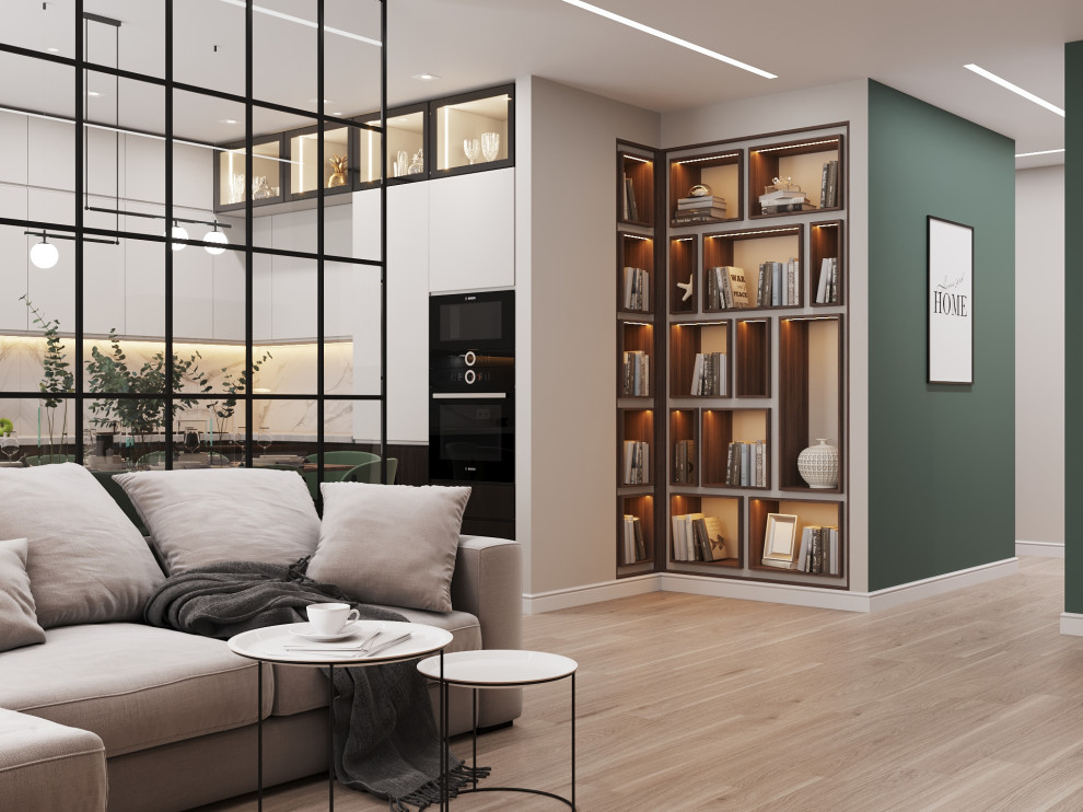 Современный интерьер в ЖК "Яуза парк"