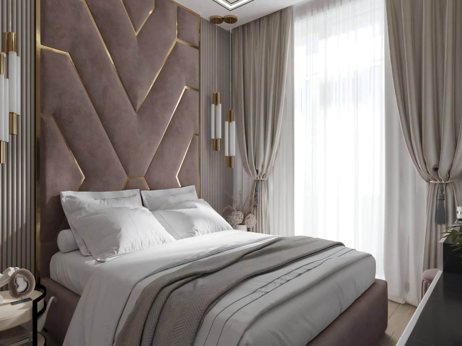 Дизайн и ремонт квартиры на Золоторожском Валу — Золотой акцент