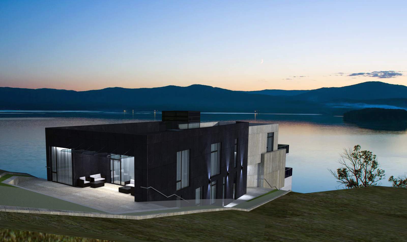 Дом у озера Тургояк