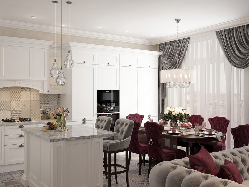 Обложка проекта: Дизайн-проект 3х комнатной квартиры г.Калуга, ул.Карпова