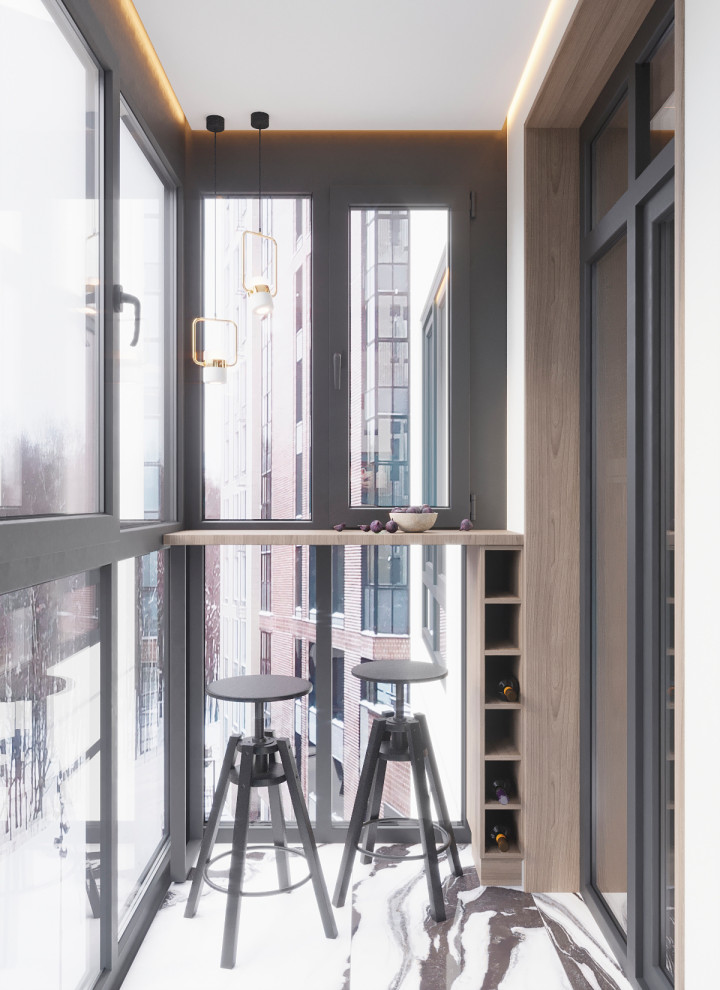 Дизайн однокомнатной квартиры 44,9 кв.м в Москве