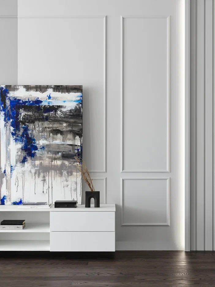 Квартира монохром