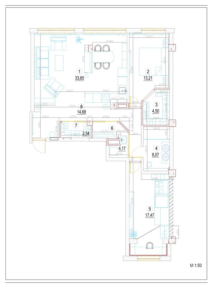 Квартира на Крестовском (Санкт-Петербург)