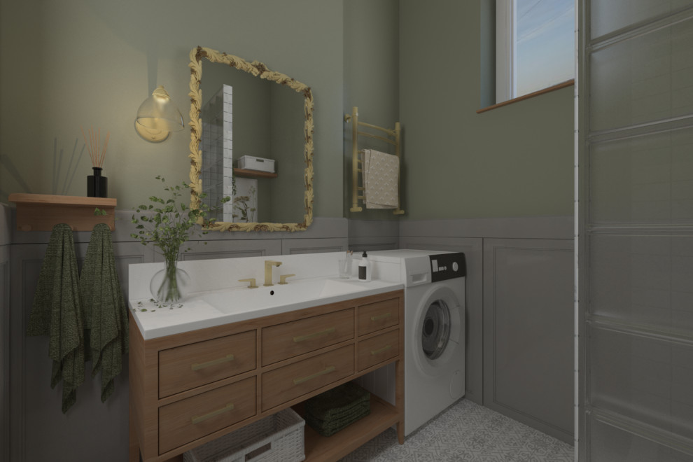 Проект загородного дома 108кв.м