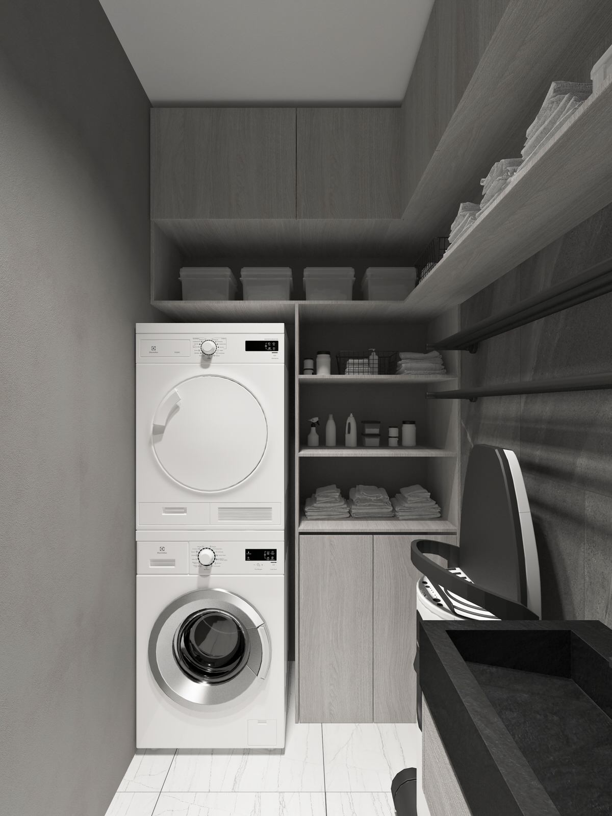 2-х комнатная квартира в современном стиле для молодой семьи