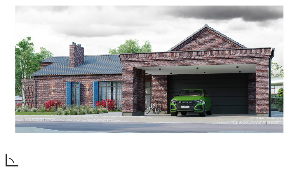 Одноэтажный дом в Москве 340 кв. метров