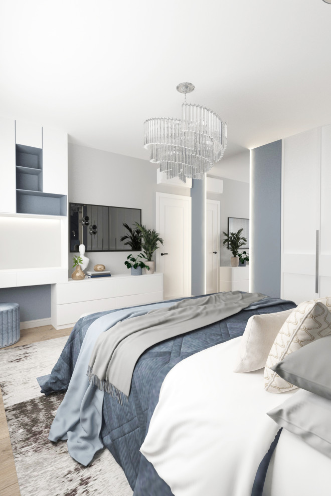 Проект трехкомнатной квартиры г. Ростов-на-Дону