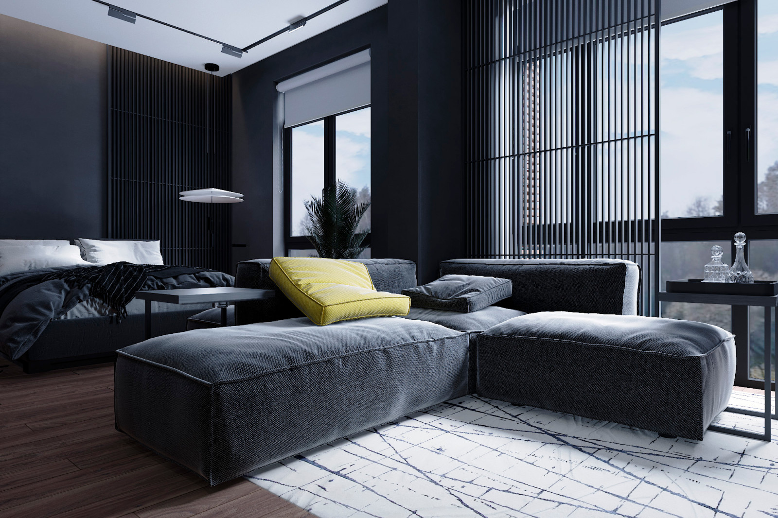 Обложка проекта: Дизайн интерьера студии