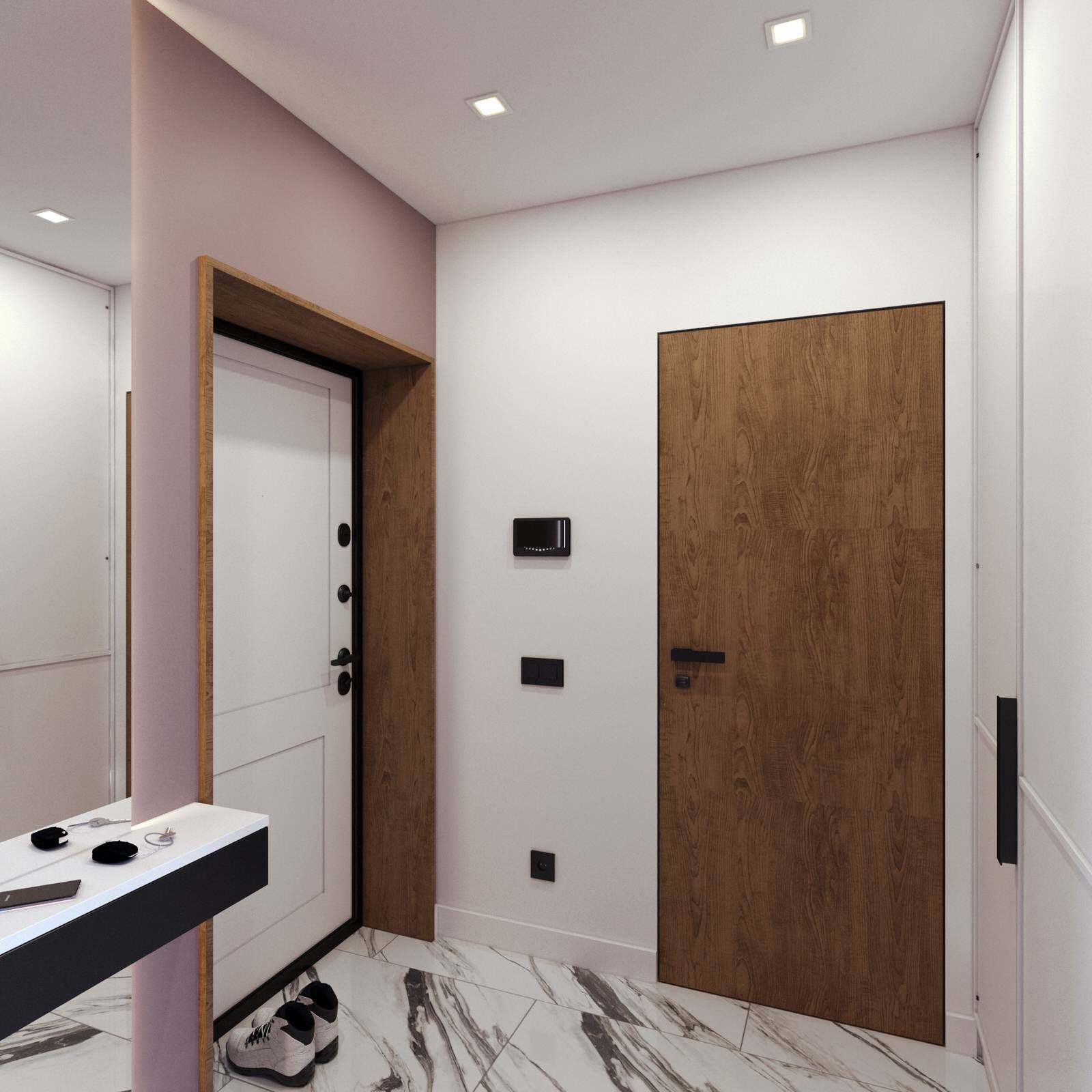 Дизайн квартиры с мезонином в п. Пригородный