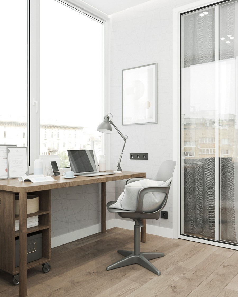 Дизайн трехкомнатной квартиры (м. Крестьянская Застава)