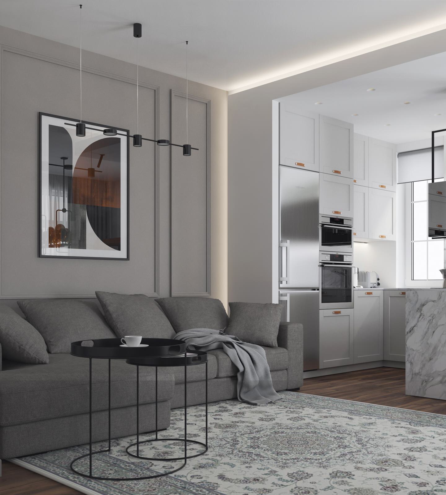 Дизайн-проект частного дома в  г. Сочи