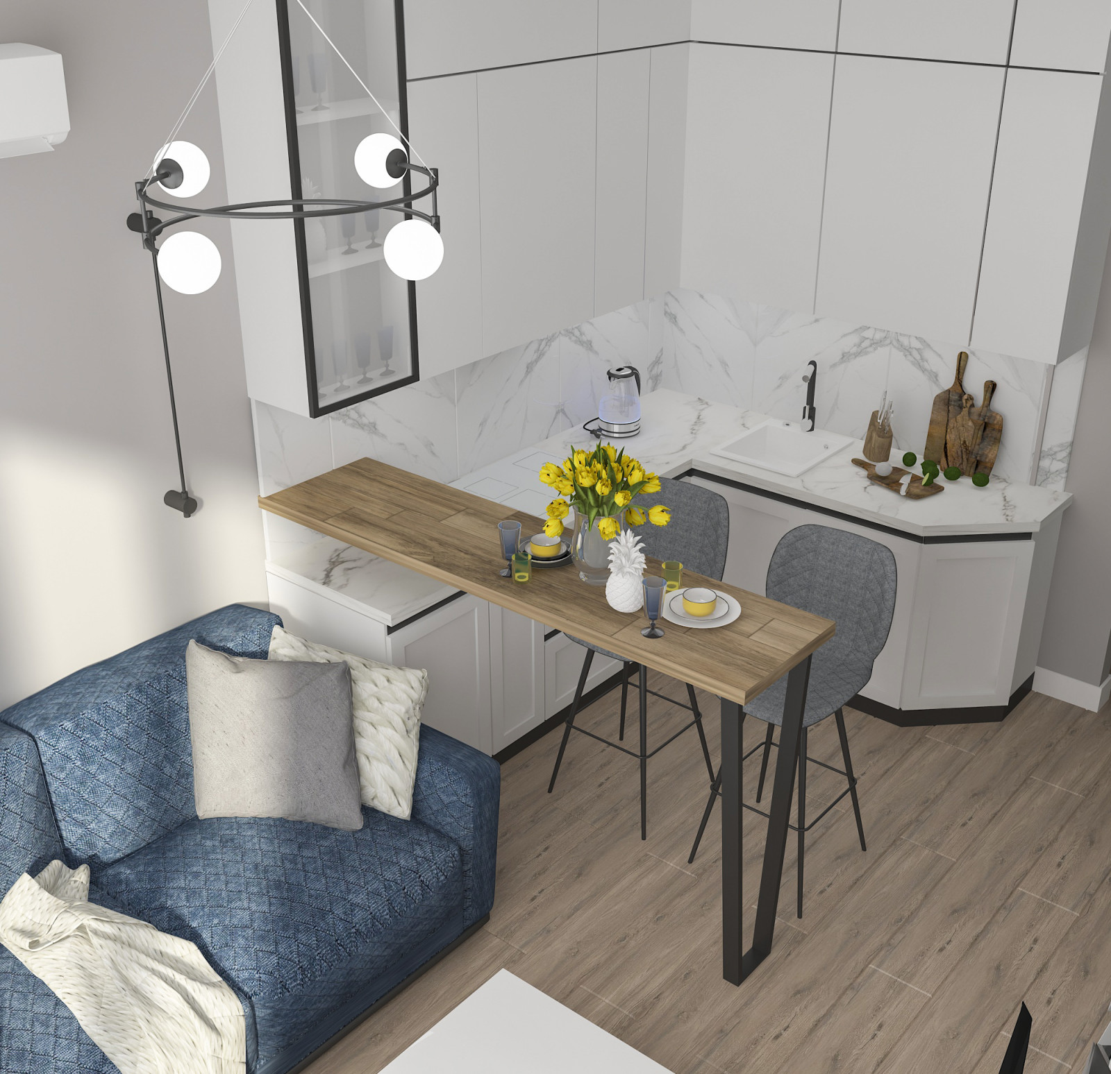 Однокомнатная квартира