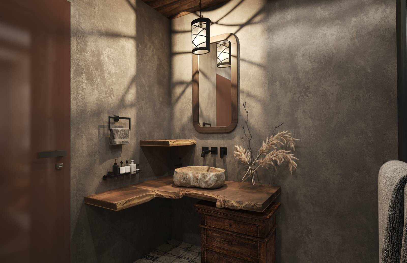 Двухкомнатная квартира. 64 кв.м. в стиле Бохо