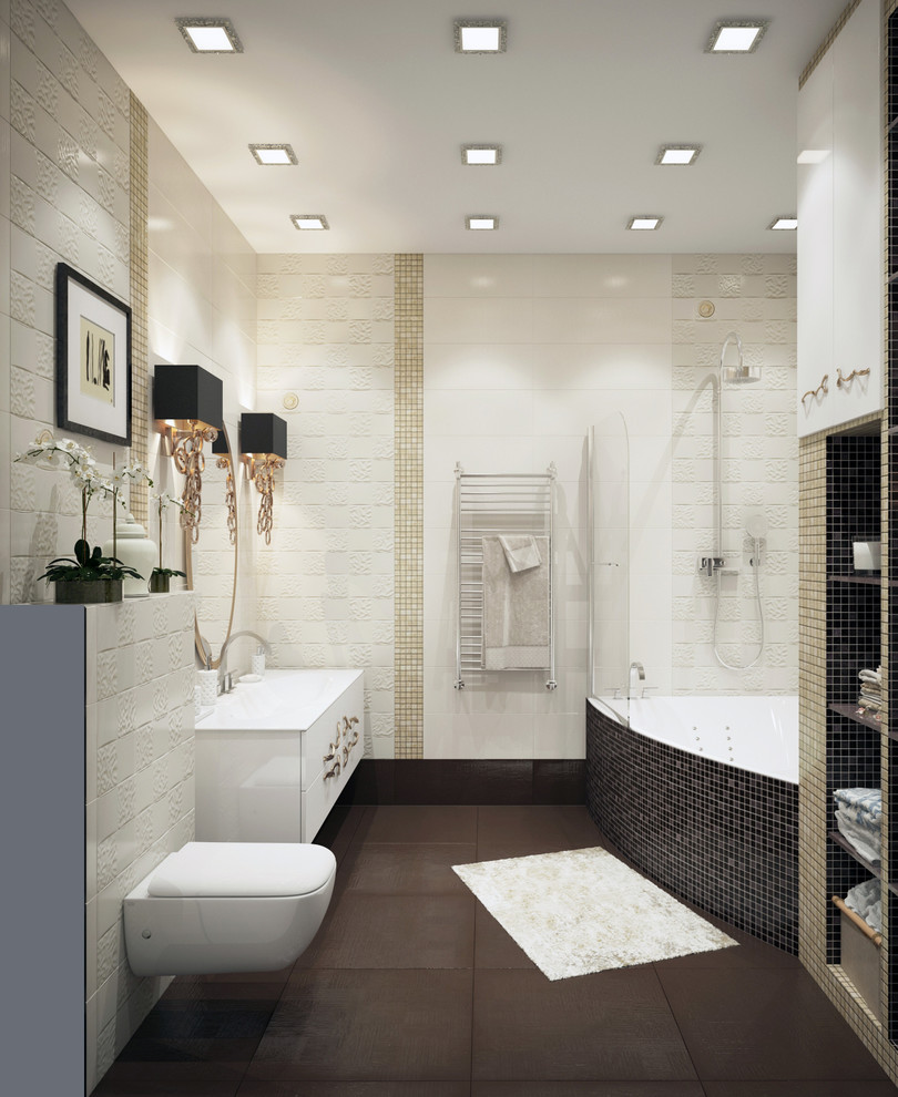 Обложка проекта: Квартира в Краснодаре - Изысканность стиля Душевая