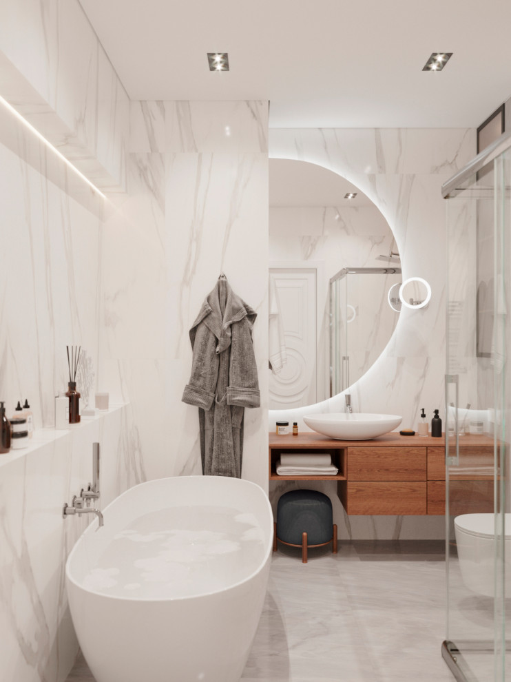 Ванная комната в таунхаусе