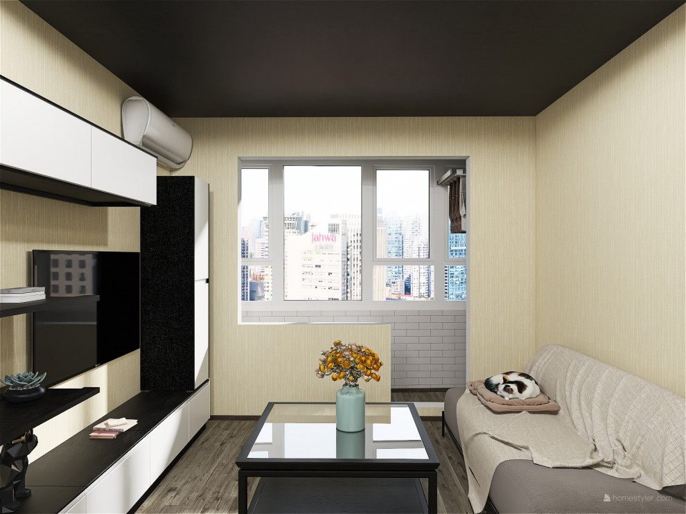 Обложка проекта: Из двухкомнатной в трёхкомнатную