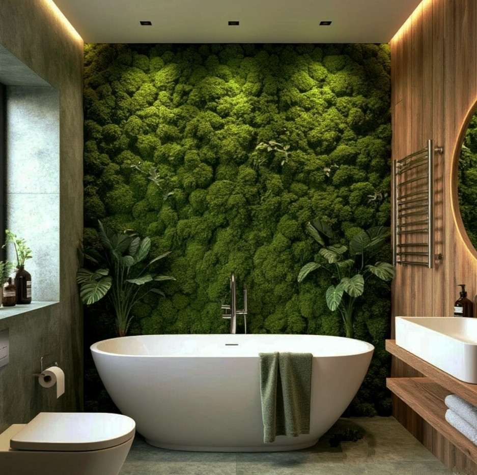 Обложка проекта: Зеленый интерьер