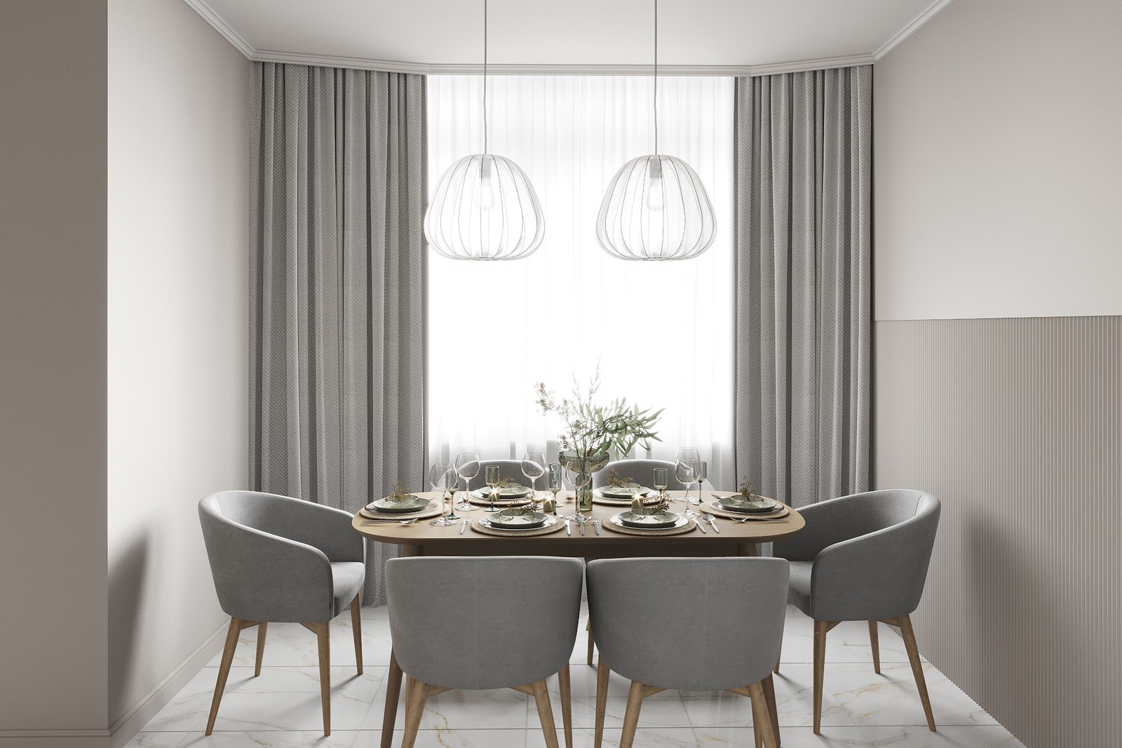 Проект квартиры 109 кв.м для семьи из г. Кемерово