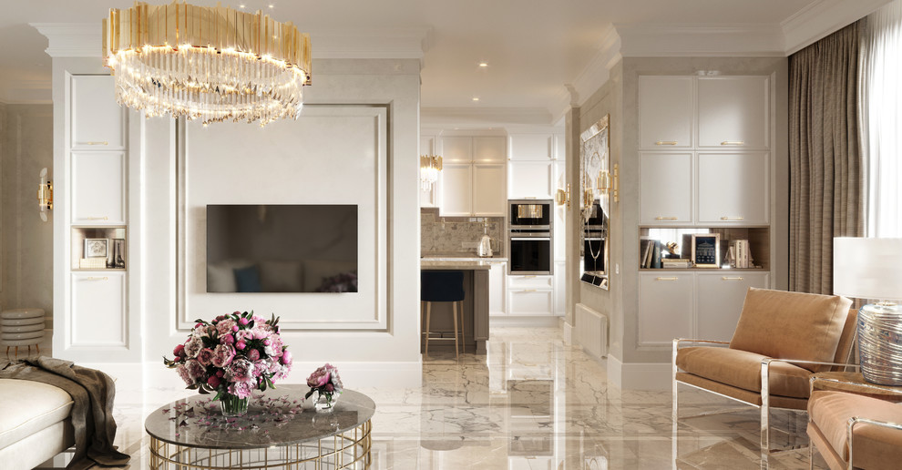 Обложка проекта: ЖК Смольный проспект - 85 кв. м