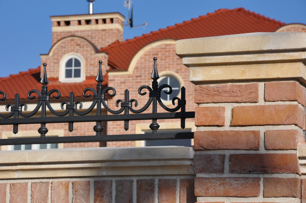 Ворота и балюстрады для частного дома