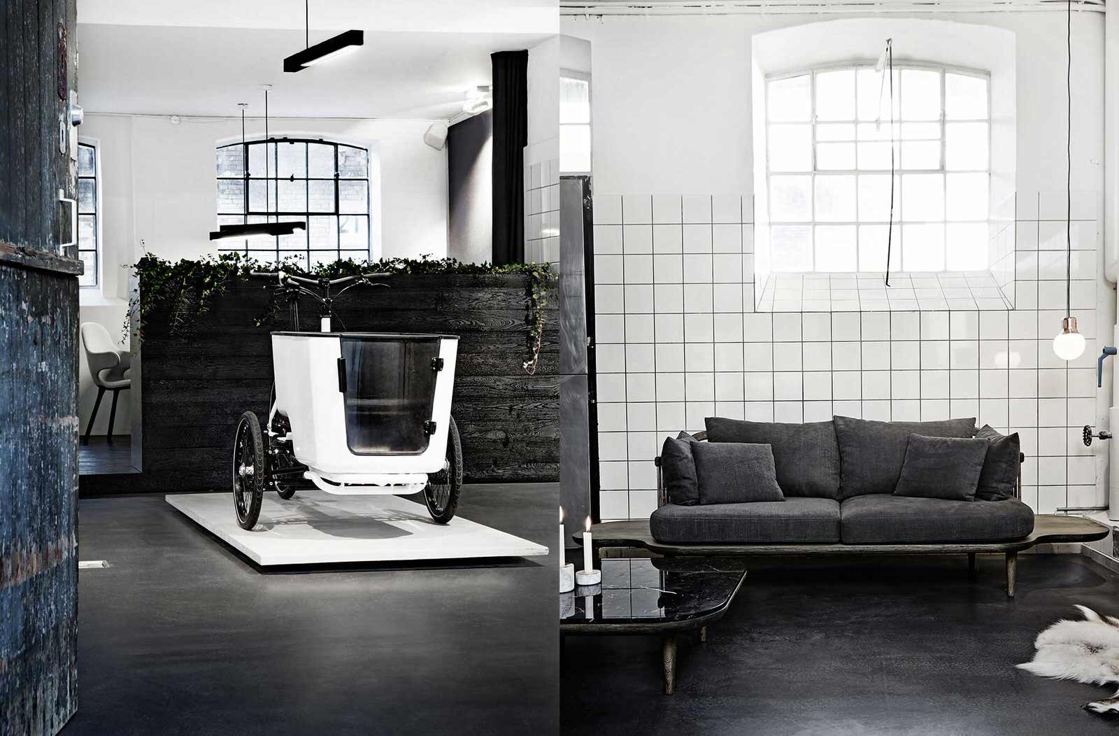 Массивная доска Junckers Блэк Вельвет в Butchers & Bicycles