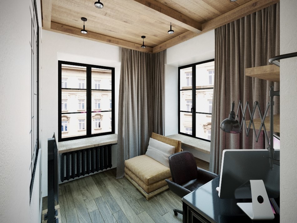 Квартира в "Сталинке". Кантри - Лофт.