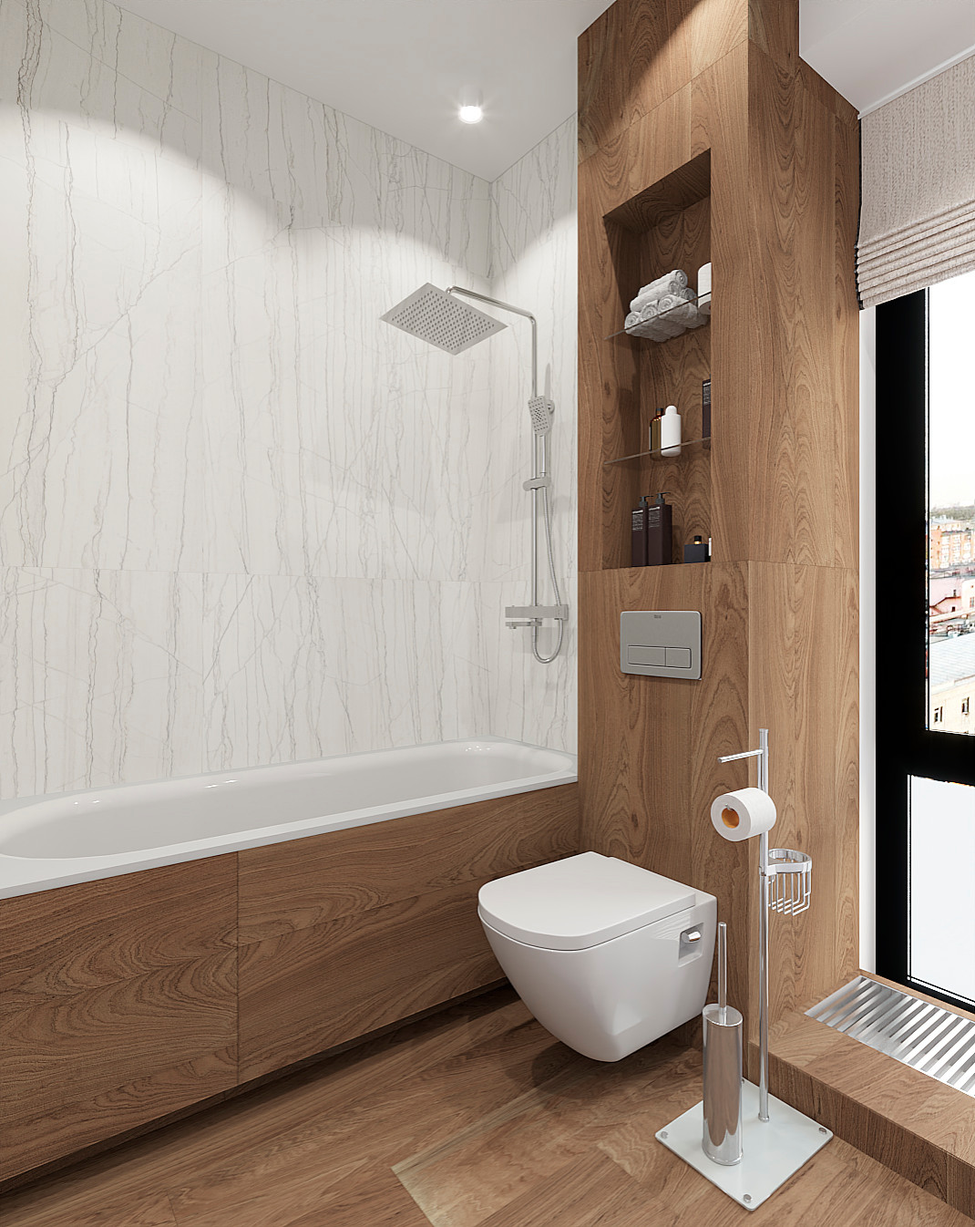 Дизайн-проект двухкомнатной квартиры с кухней-гостиной