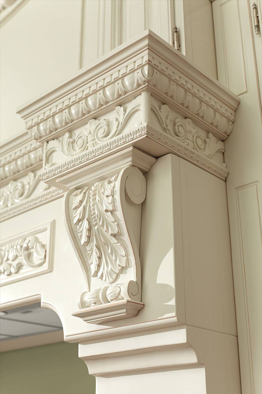 Классическая белая кухня