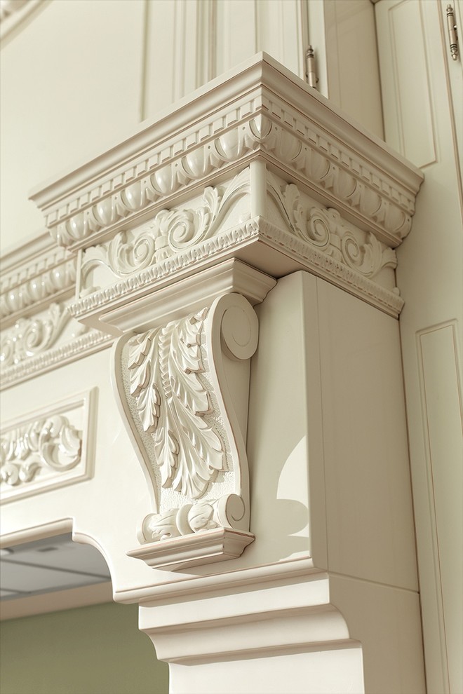 Классическая белая кухня