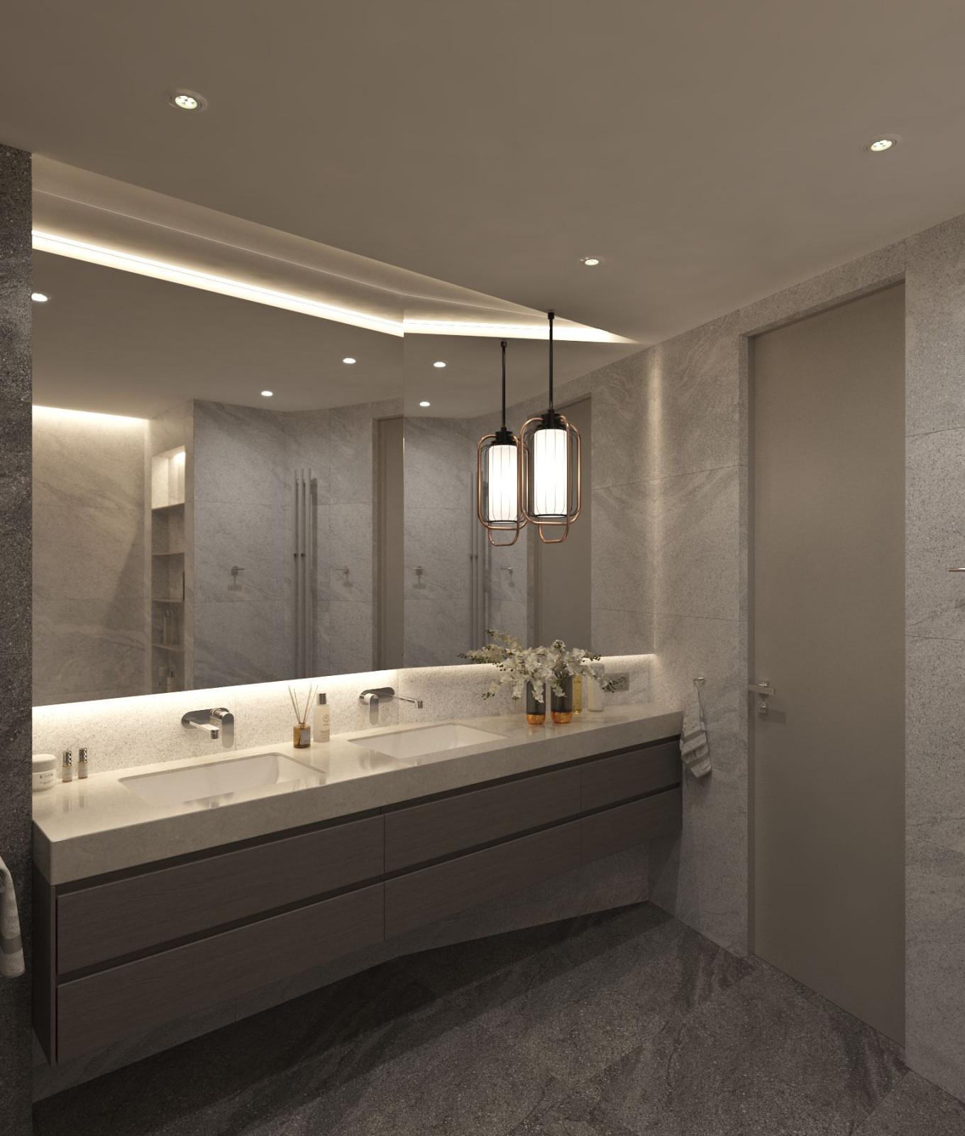 Дизайн проект квартиры со сложной остроугольной планировкой