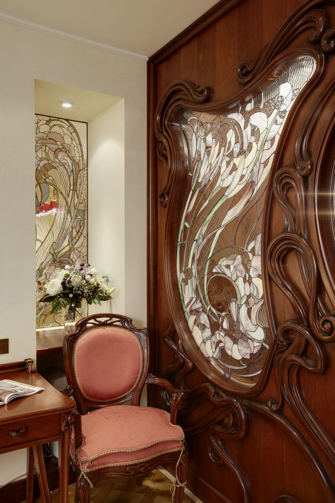 квартира в стиле русского модерна