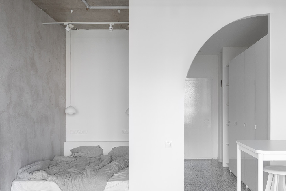 Обложка проекта: Квартира с полуаркой