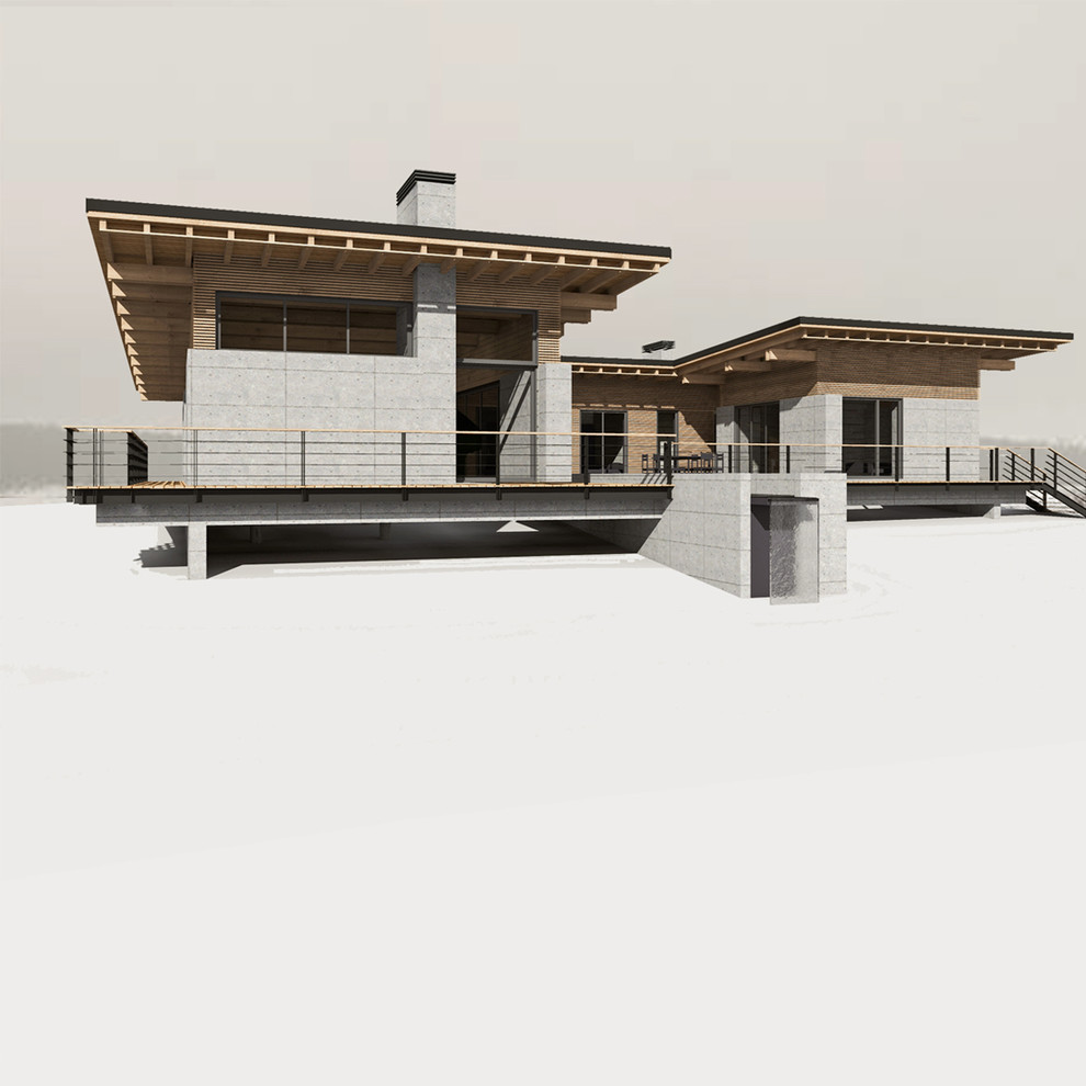 Обложка проекта: "ТАНДЕМ" 250 м2