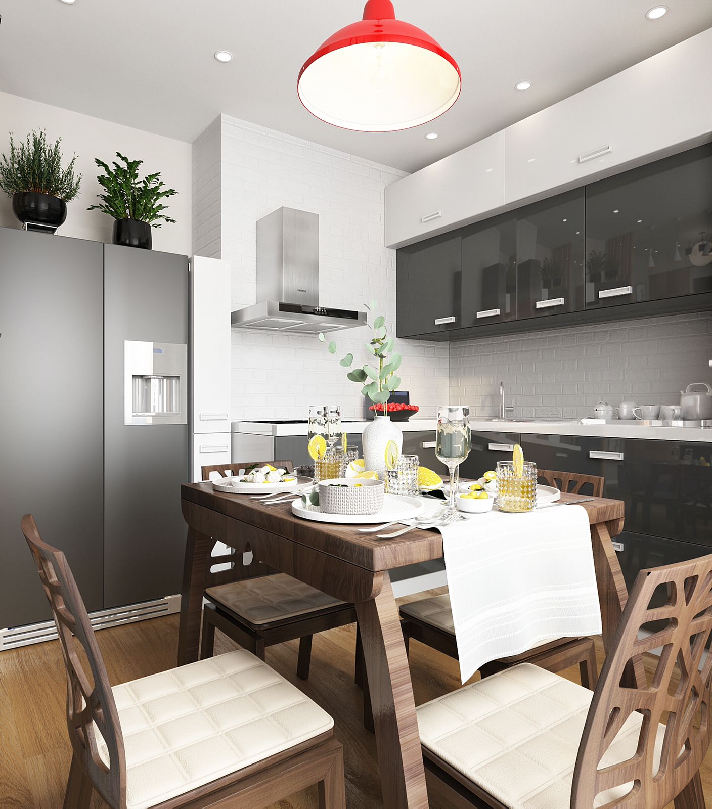 Дизайн-проект двухкомнатной квартиры "Жемчужина Зеленограда"