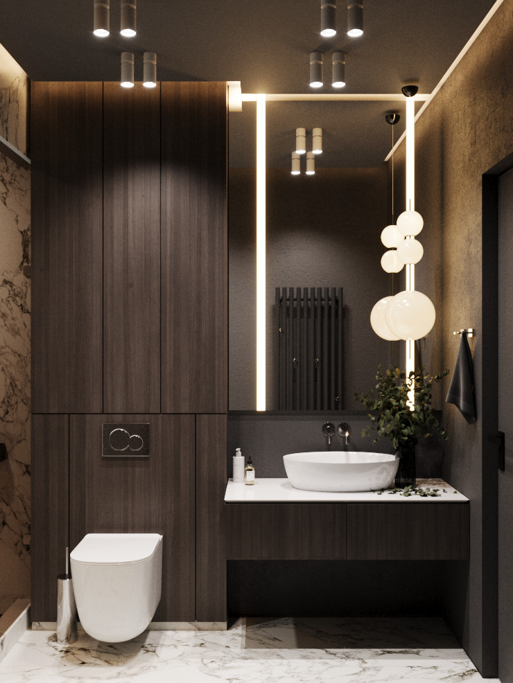 Интерьер современной квартиры в неоклассике