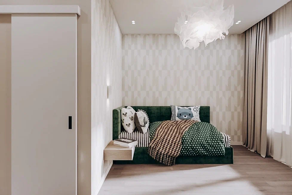 Планировка 3-х комнатной квартиры в современном стиле