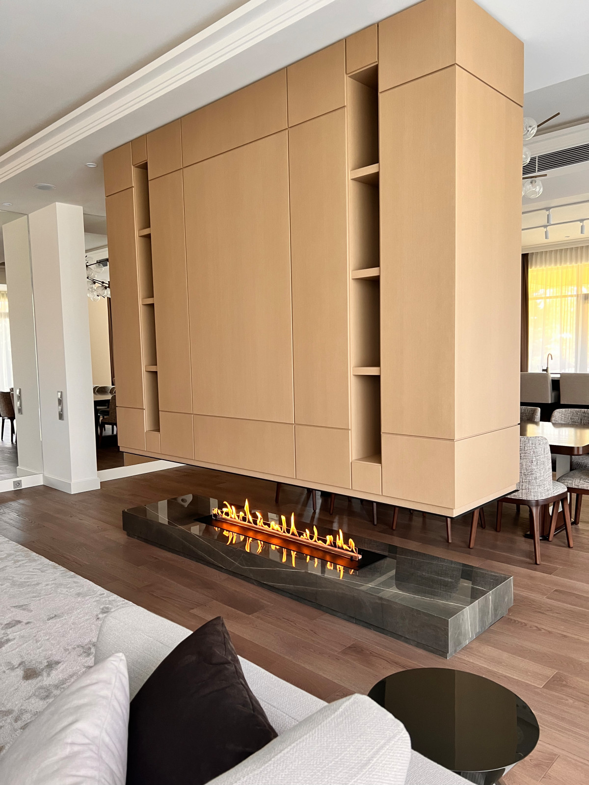 Автоматический биокамин Smart Fire A5 с защитной термопанелью