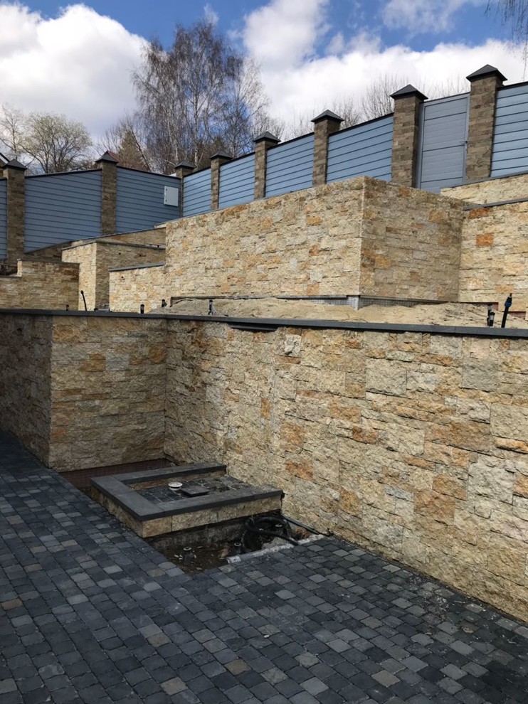 Мощение натуральным камнем