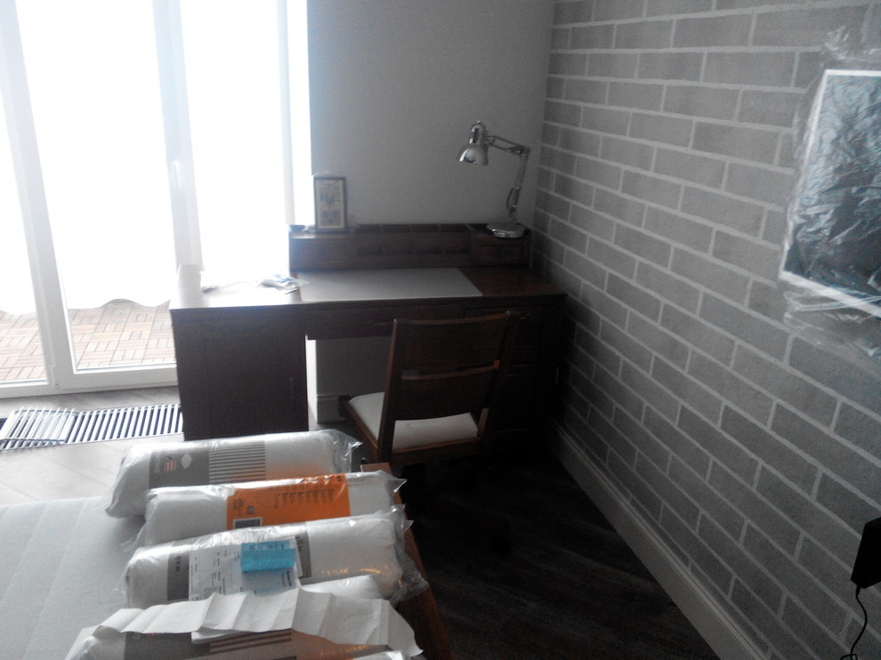 Квартира в темных тонах