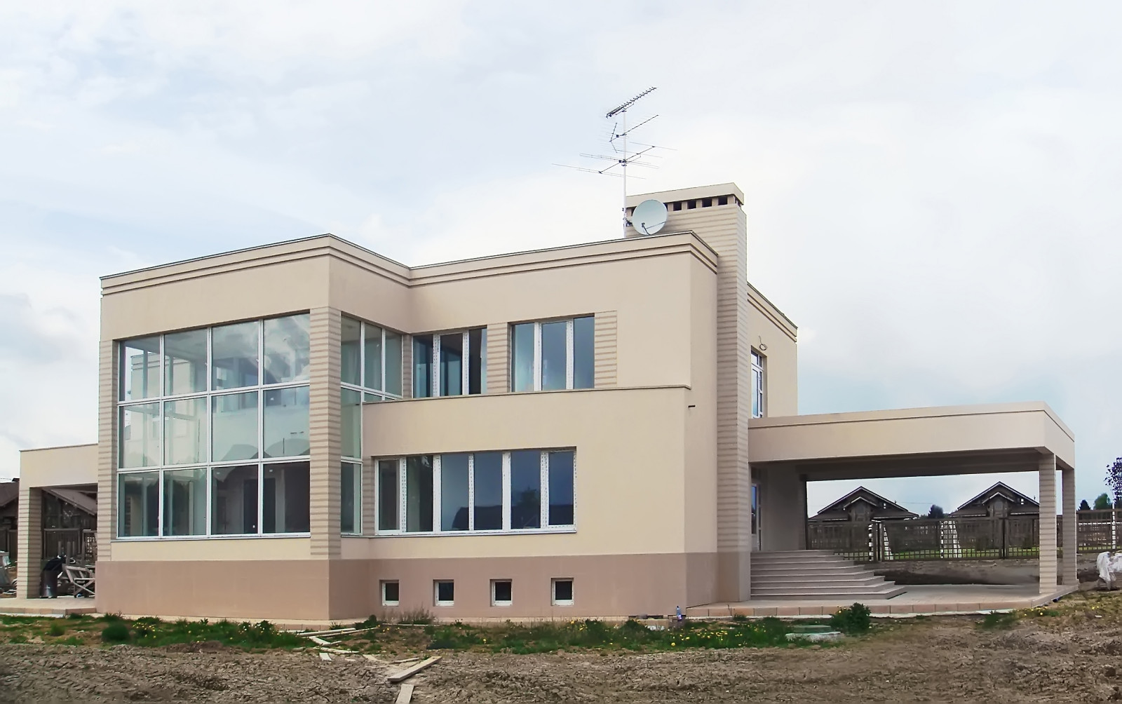 Обложка проекта: Дом в подмосковье